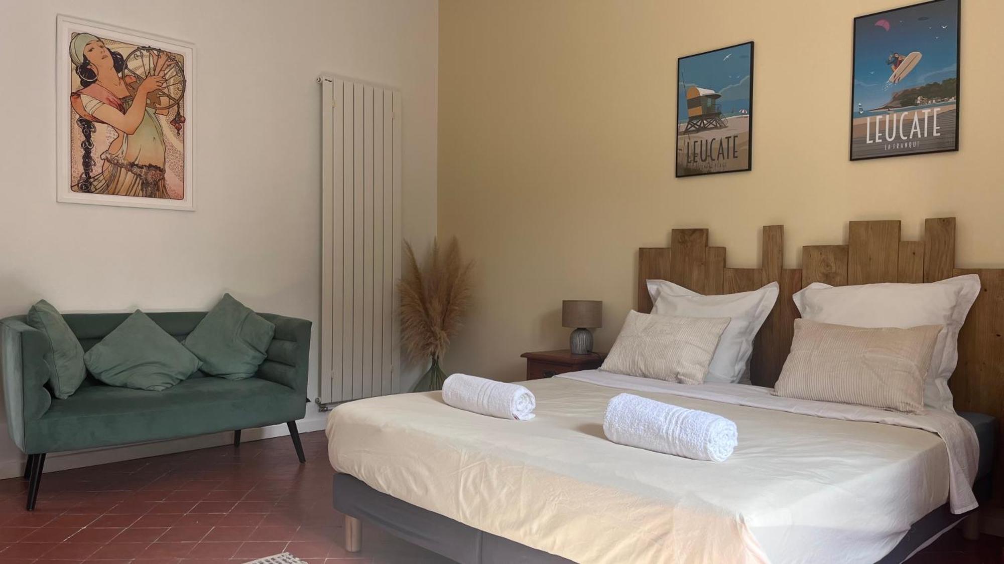 Abri Du Vent, Chambres Et Appartements Fitou Buitenkant foto